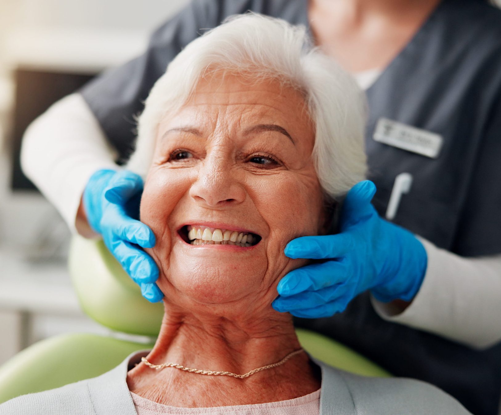 AdobeStock_1688270937 Implant dentures appointment in, Thornton, CO